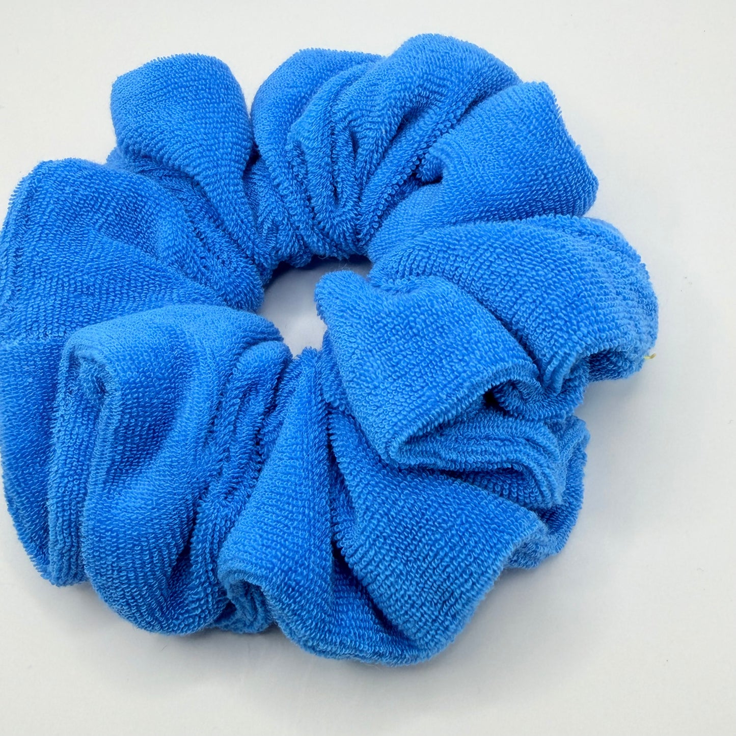 Royal Blue Soft Towelling Scrunchie